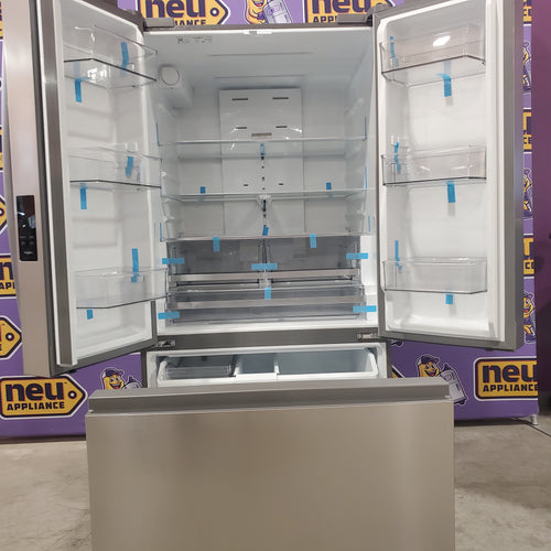 Pictures of Whirlpool French Door 31 Cu. Ft. Refrigerator with Total Coverage Cooling in Fingerprint Resistant Stainless Steel 3SD652 - WRFF3136SZ - Open Box - Neu Appliance Outlet - Discount Appliance Outlet in Austin, Tx