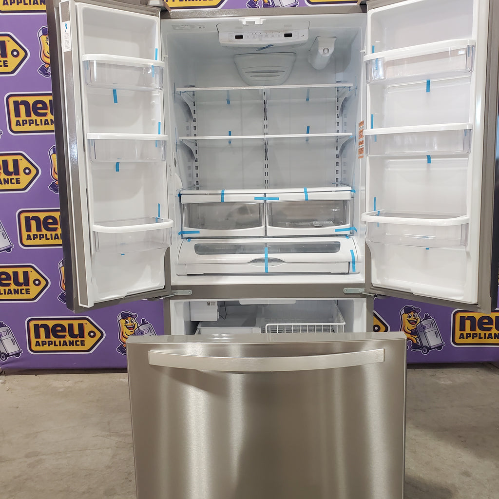 Pictures of Whirlpool 33-inch Wide French Door Refrigerator - 22 cu. ft. 22SD046 - WRFF5333PZ - Scratch & Dent (Minor) - Neu Appliance Outlet - Discount Appliance Outlet in Austin, Tx