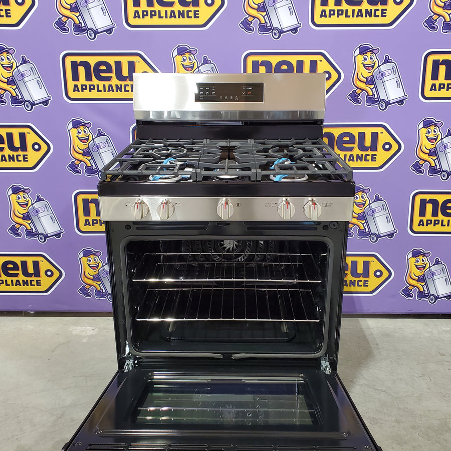 Frigidaire Stainless Steel Gas Range with Air Fry and Five Burner Cooktop 20531SD487 - FCRG3083AS - Scratch & Dent (Minor)