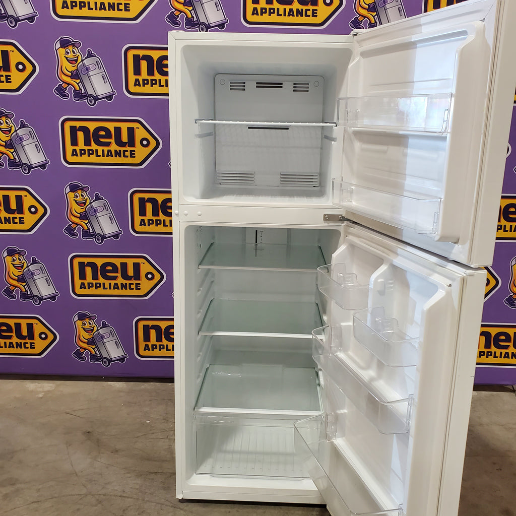 Pictures of Vissani 10.1 cu. ft. Top Freezer Refrigerator SA308 - MDTF10WH - Scratch & Dent (Minor) - Neu Appliance Outlet - Discount Appliance Outlet in Austin, Tx