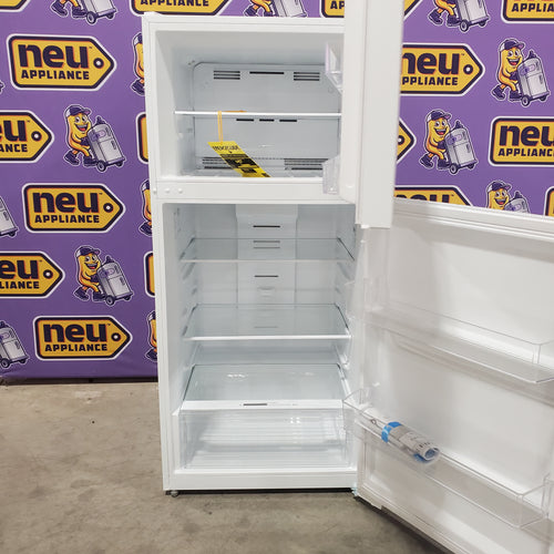 Vissani 14.2 cu. ft. Top Freezer Refrigerator in White, Garage Ready 25131SD309 - MDTF14WH5 - Scratch & Dent (Minor)