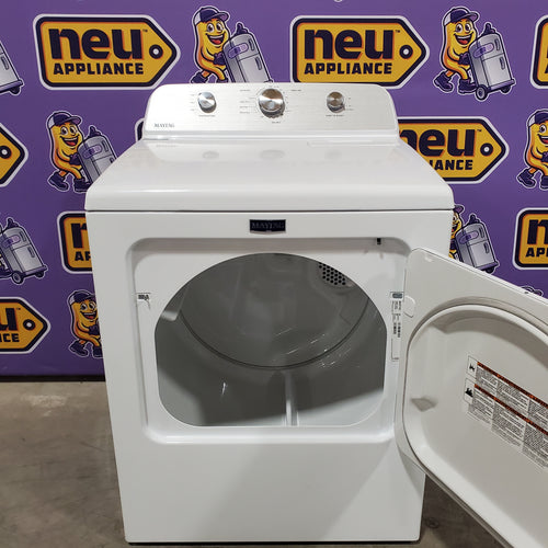 Pictures of MayTag 7.0 cu. ft. Top Load Electric Wrinkle Prevent Dryer 22133SD191 - MED4500MW - Scratch & Dent (Minor) - Neu Appliance Outlet - Discount Appliance Outlet in Austin, Tx