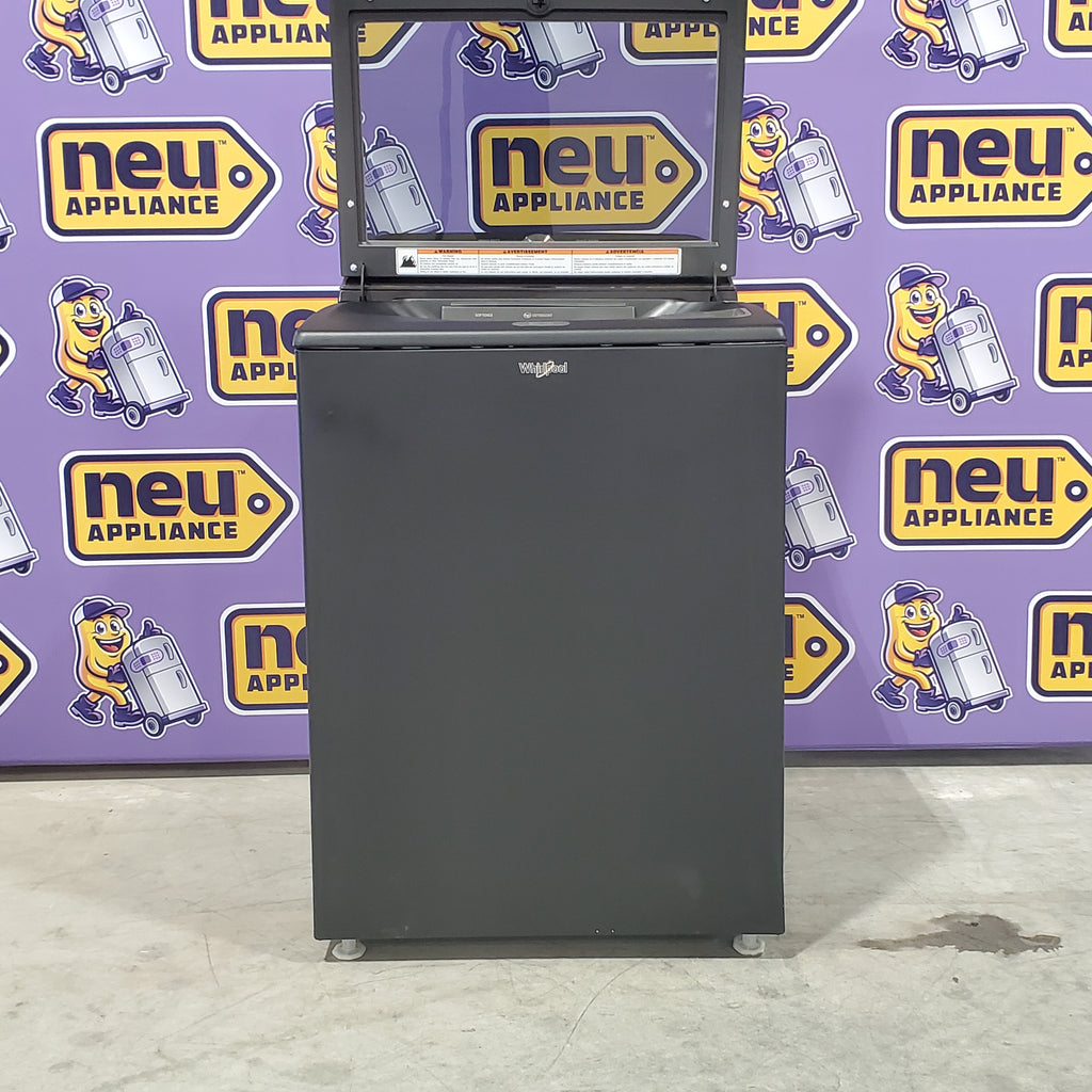 Pictures of Maytag Volcano Black Pet Pro Top Load 4.7 cu. ft. Washer with Built-In Water Faucet MVW6500MBK - Scratch & Dent (Moderate) - Neu Appliance Outlet - Discount Appliance Outlet in Austin, Tx