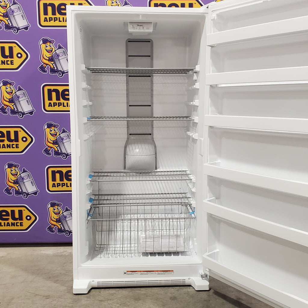 Pictures of Whirlpool 20 cu. ft. Upright Freezer with LED Lighting with Fast Freeze 3SD882 - WZF34X20DW - Open Box - Neu Appliance Outlet - Discount Appliance Outlet in Austin, Tx
