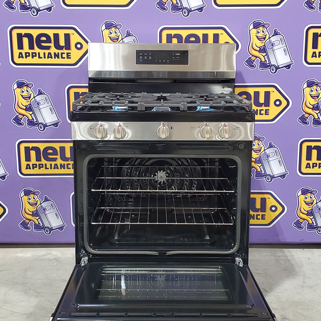Pictures of Frigidaire Stainless Steel Gas Range with Air Fry and Five Burner Cooktop 3SD246 - FCRG3083AS - Scratch & Dent (Minor) - Neu Appliance Outlet - Discount Appliance Outlet in Austin, Tx