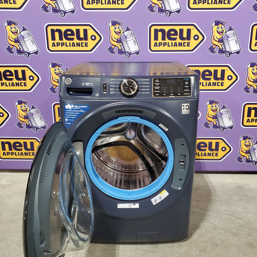 GE® ENERGY STAR® 4.8 cu. ft. Capacity Smart Front Load Washer with UltraFresh Vent System with OdorBlock™ and Sanitize w/ Oxi 251315SD1157 - GFW550SPRRS - Scratch & Dent (Major)