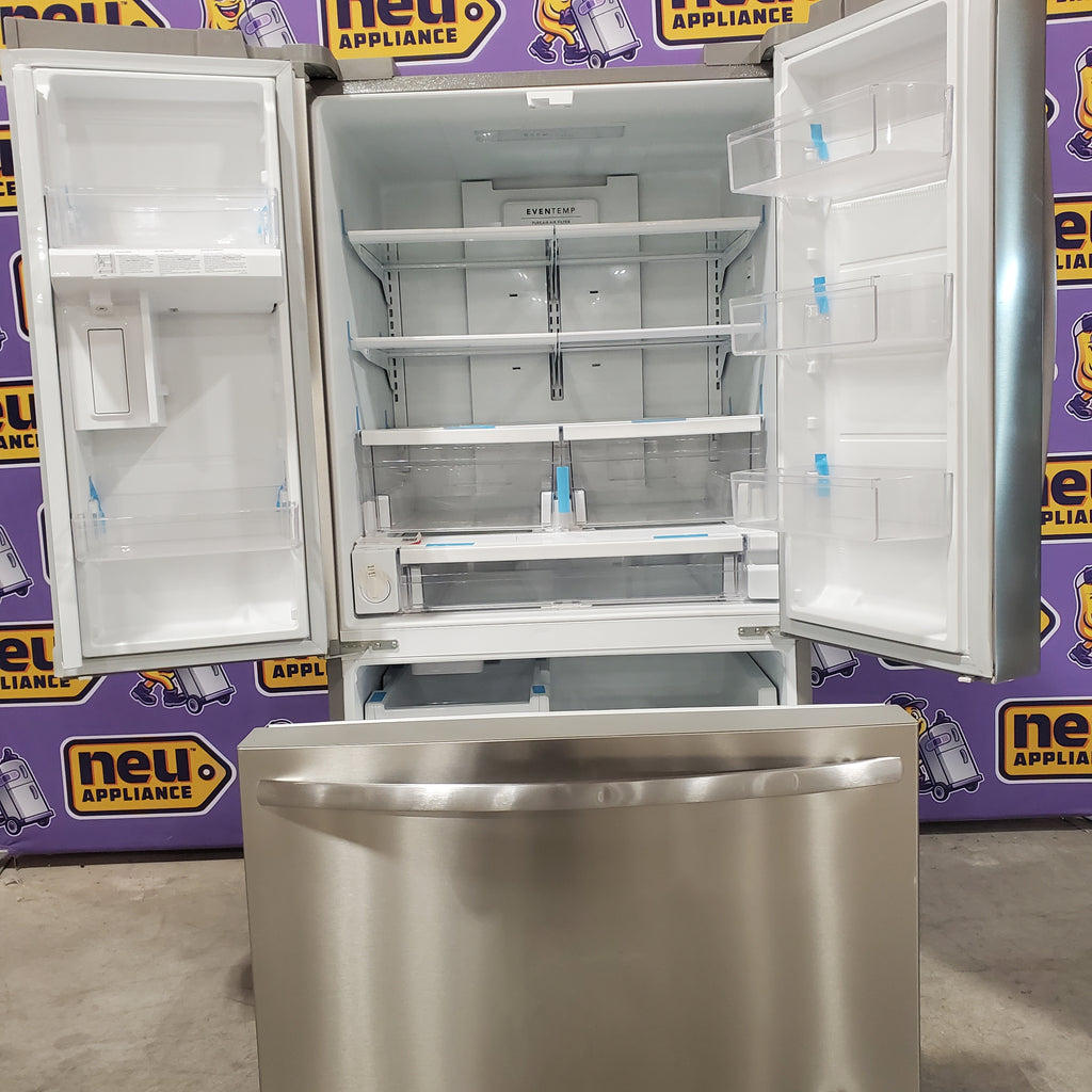 Frigidaire 29 Cu. Ft. Standard-Depth French Door Refrigerator in Stainless Steel 20SD007 - FRFN2813AF - Scratch & Dent (Minor)