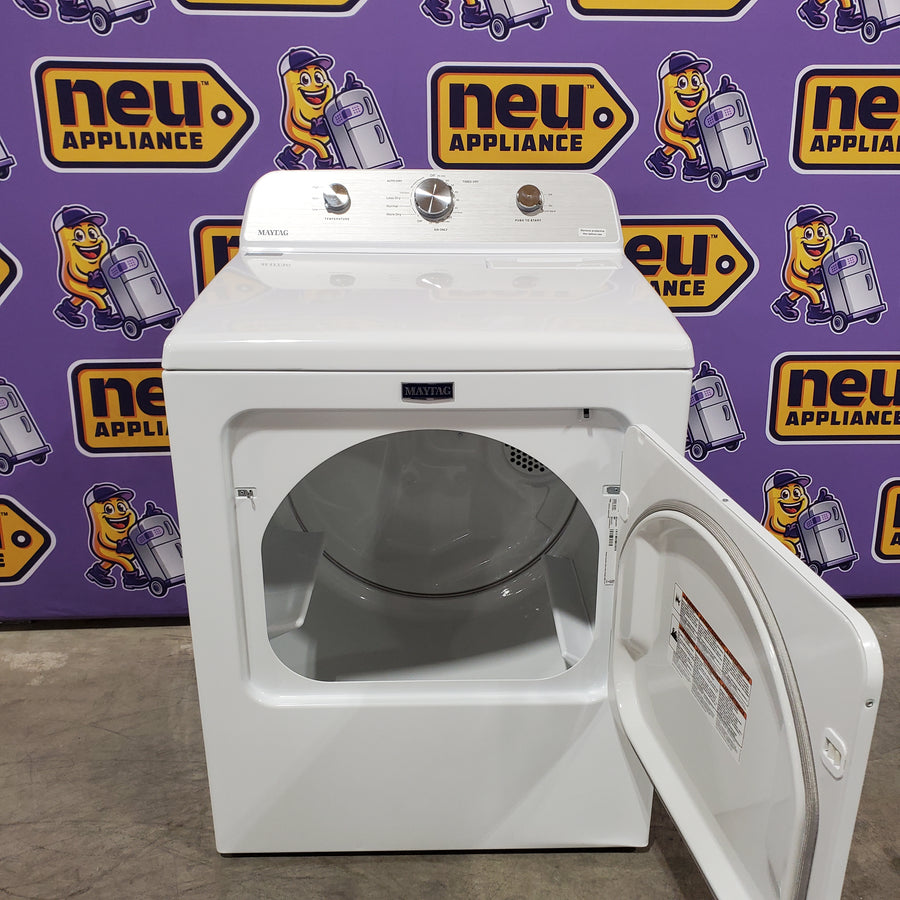 MayTag 7.0 cu. ft. Top Load Electric Wrinkle Prevent Dryer 22134SD244 - MED4500MW - Scratch & Dent (Minor)