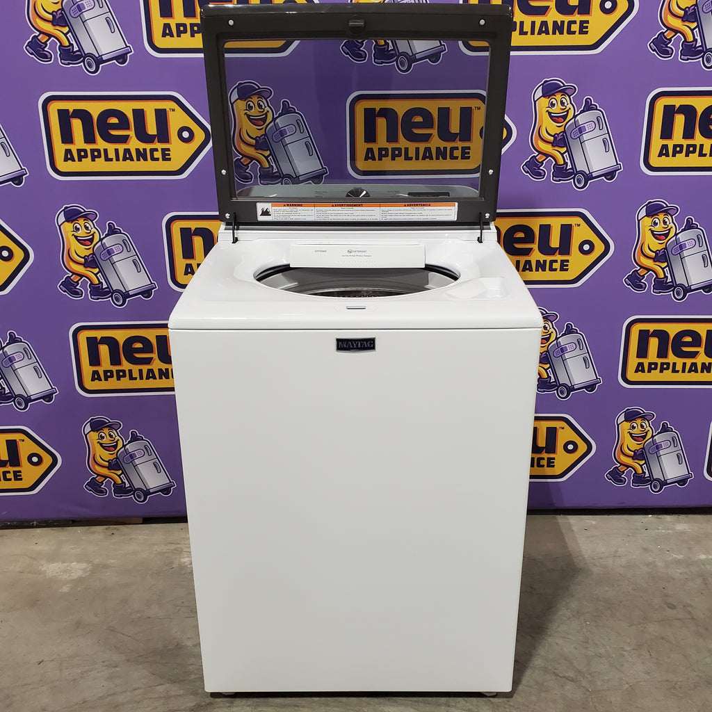 Pictures of Maytag Top Load 4.8 cu ft Washer with Deep Fill and Slow-Close Glass Lid 30134SD174 - MVW6200KW - Open Box - Neu Appliance Outlet - Discount Appliance Outlet in Austin, Tx