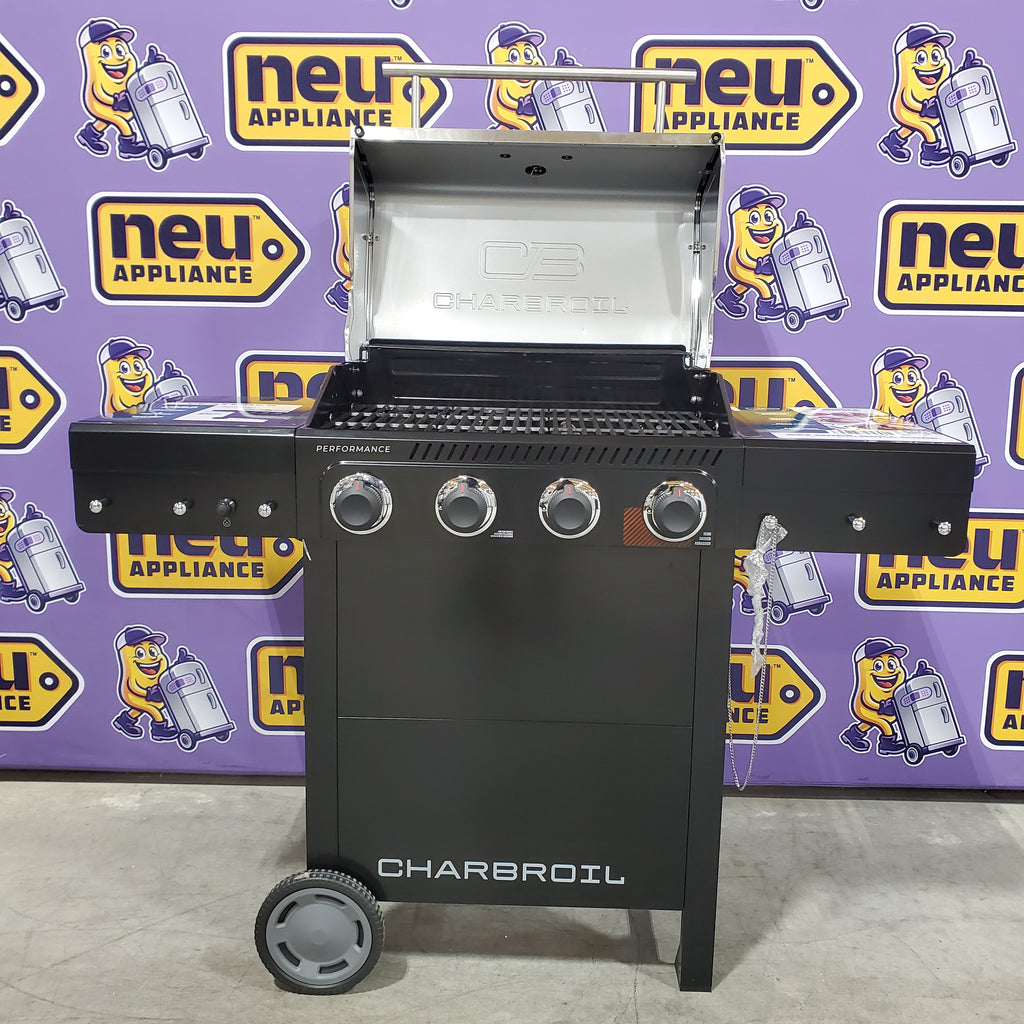 Pictures of Charbroil Performance Series™ 4 Burner Cart Gas Grill with Sear Burner in Black Stainless 6SD139 - 463286225 - Scratch & Dent (Minor) - Neu Appliance Outlet - Discount Appliance Outlet in Austin, Tx