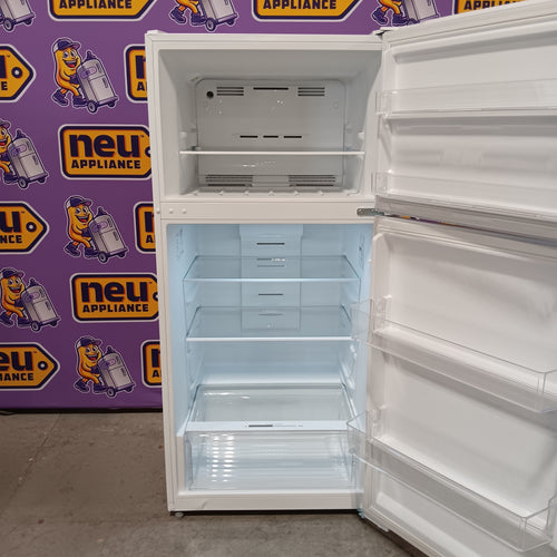 Vissani 14.2 cu. ft. Top Freezer Refrigerator in White, Garage Ready 251318SD1354 - MDTF14WH5 - Scratch & Dent (Major)