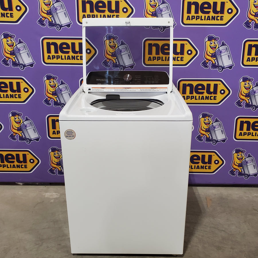 Whirlpool Top Load 4.7 Cu. Ft. Washer with 2-in-1 Removable Agitator in White 30133SD127 - WTW5057LW - Scratch & Dent (Minor)