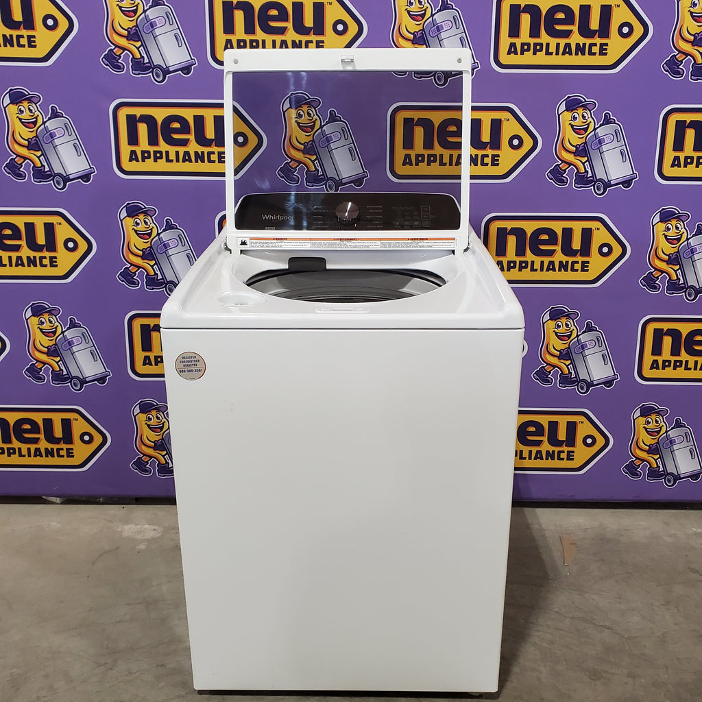 Pictures of Whirlpool Top Load 4.7 Cu. Ft. Washer with 2-in-1 Removable Agitator in White 30133SD127 - WTW5057LW - Scratch & Dent (Minor) - Neu Appliance Outlet - Discount Appliance Outlet in Austin, Tx