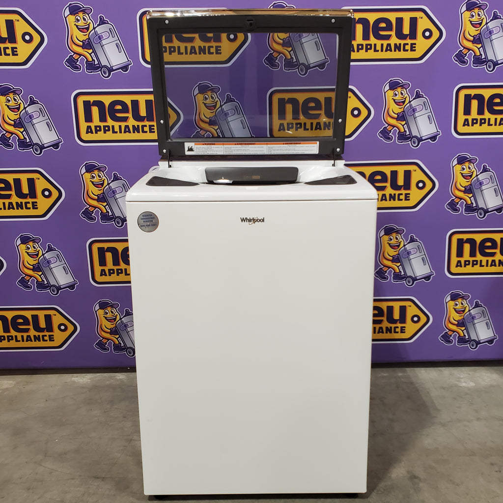 Pictures of Whirlpool 5.2 - 5.3 cu. ft. Top Load Washer with 2 in 1 Removable Agitator and Load & Go™ Dispenser 30131SD39 - WTW8127LW - Scratch & Dent (Minor) - Neu Appliance Outlet - Discount Appliance Outlet in Austin, Tx