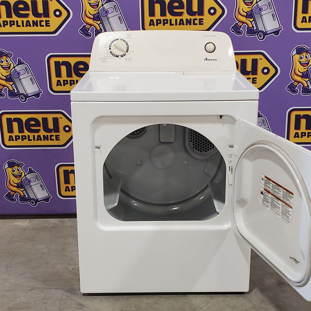 Pictures of Amana 6.5 cu. ft. Electric Dryer with Automatic Cycles 05SD068 - NED4600YQ - Certified Refurbished - Neu Appliance Outlet - Discount Appliance Outlet in Austin, Tx