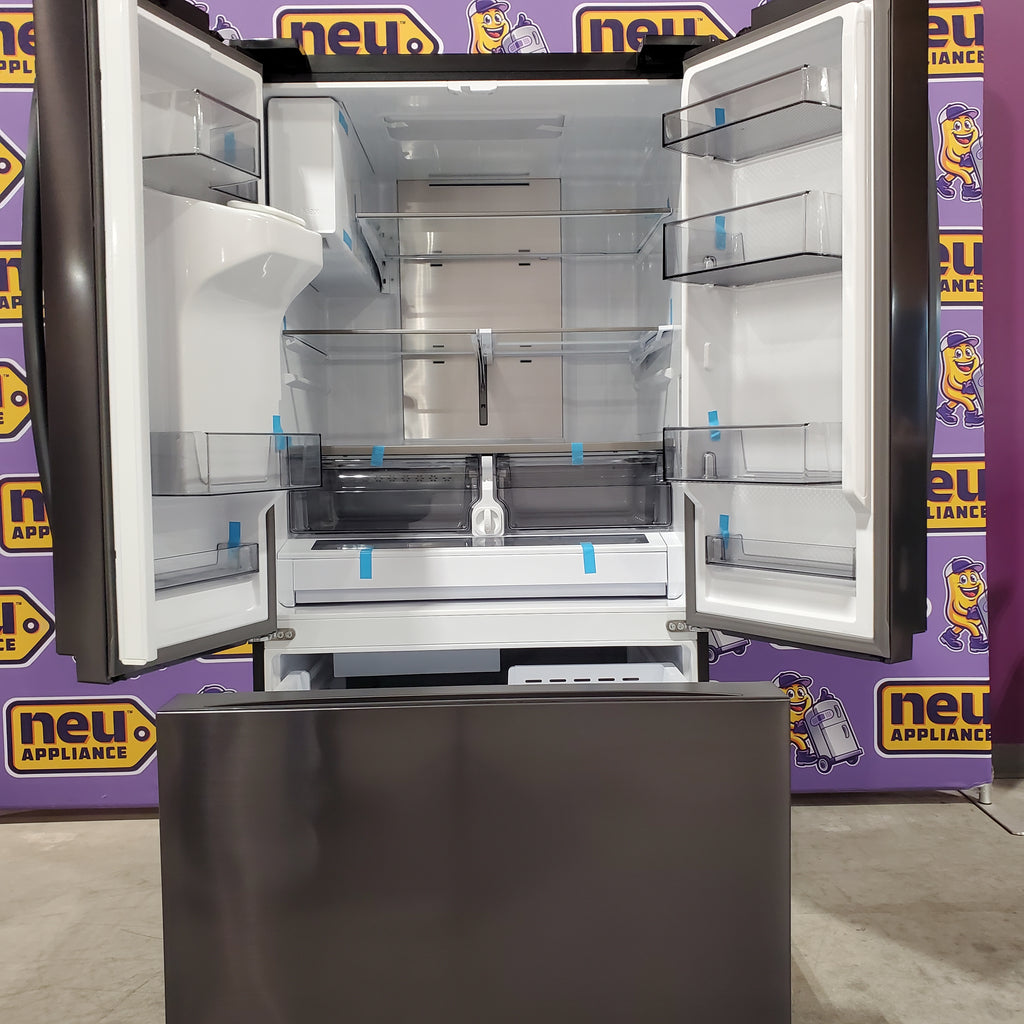 Pictures of Samsung 3-Door French Door in Matte Black Steel 4SD410 - RF32CG5400MTAA - Scratch & Dent (Minor) - Neu Appliance Outlet - Discount Appliance Outlet in Austin, Tx