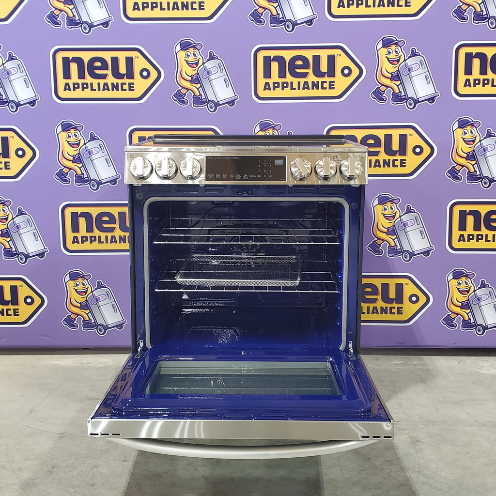 Pictures of LG 6.3 cu. ft. Smart Wi-Fi Enabled ProBake Convection® InstaView® Electric Slide-In Range with Air Fry LSEL6335FE - Open Box - Neu Appliance Outlet - Discount Appliance Outlet in Austin, Tx