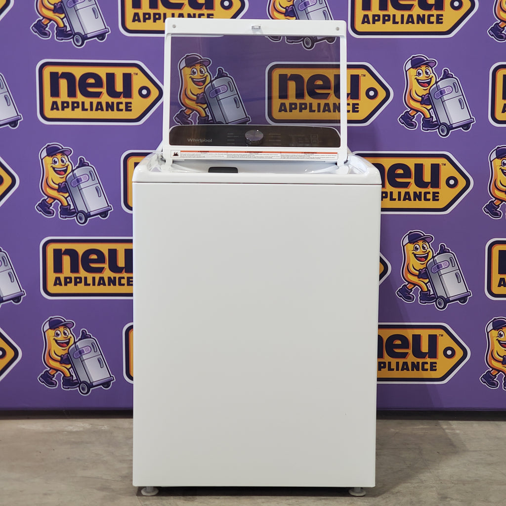 Pictures of Whirlpool White Top Load 4.7 Cu. Ft. Washer with 2-in-1 Removable Agitator WTW5057LW - Scratch & Dent (Minor) - Neu Appliance Outlet - Discount Appliance Outlet in Austin, Tx