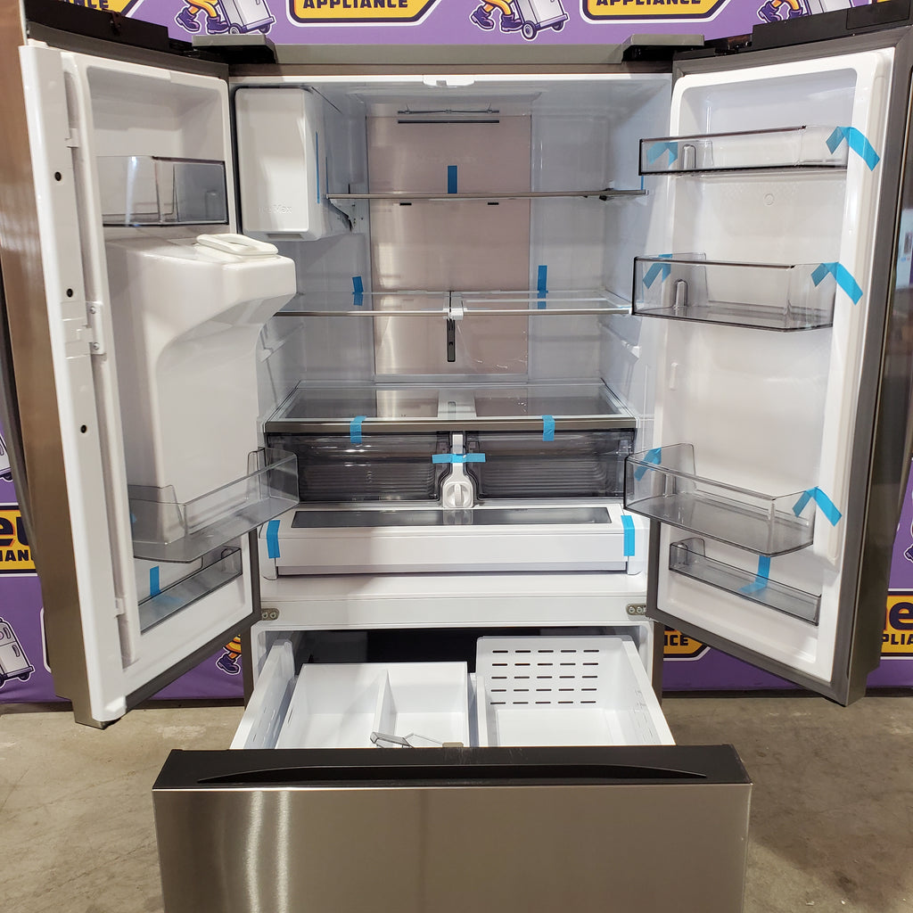 Samsung Stainless Steel 30 cu. ft. Mega Capacity 3-Door French Door Re Samsung Stainless Steel 30 cu. ft. Mega Capacity 3-Door French Door Re