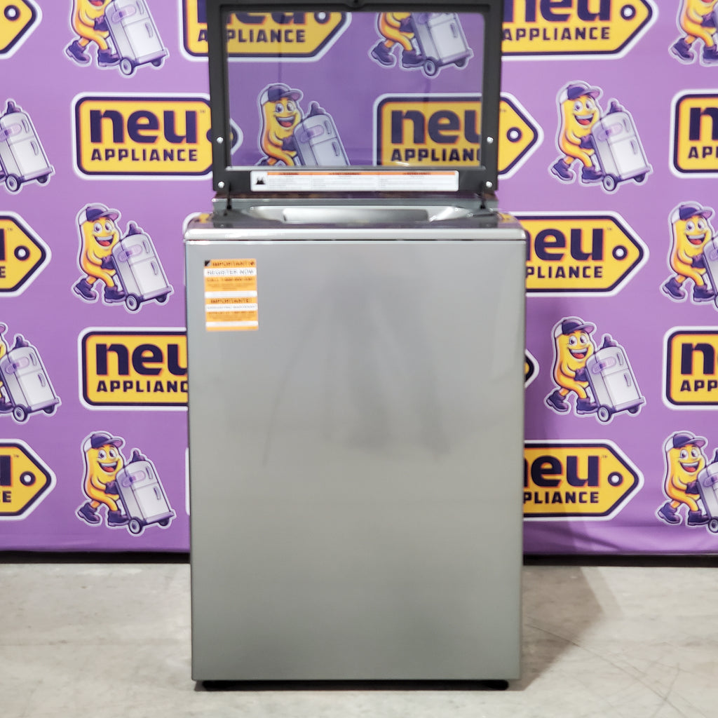 Pictures of Whirlpool Chrome Shadow 5.2 - 5.3 cu. ft. ENERGY STAR Top Load Washer with 2 in 1 Removable Agitator and Load & Go™ Dispenser - Neu Appliance Outlet - Discount Appliance Outlet in Austin, Tx