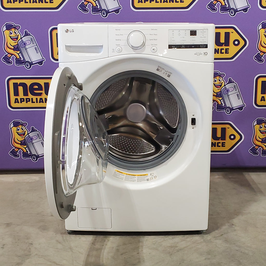 Pictures of LG 4.5 cu. ft. Ultra Large Stackable Front Load High-Efficiency Washer with Coldwash Technology WM3400CW - Open Box - Neu Appliance Outlet - Discount Appliance Outlet in Austin, Tx
