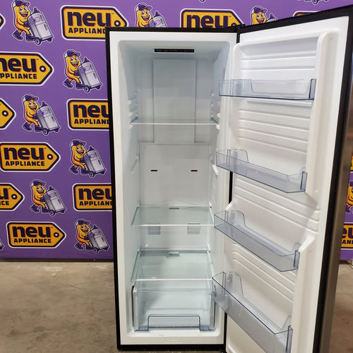 Vissani 24 in. 11 cu. ft. Convertible Auto Defrost Garage Ready Upright Freezer/Refrigerator in Stainless Steel, Energy Star 25136SD651 - VSF11US2A16 - Scratch & Dent (Moderate)