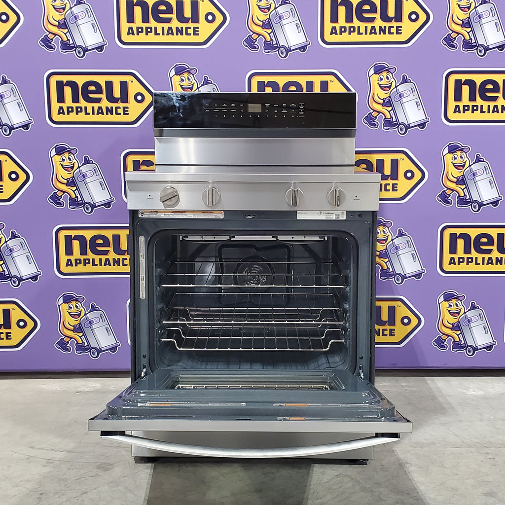Pictures of Whirlpool 30-inch Electric Smart Range with Air Cooking Technology, High Speed Preheat Oven, No Preheat Air Fry, Steam/Self Clean, and WipeClean™ Coating WFES7530RZ - Scratch and Dent (minor) - Neu Appliance Outlet - Discount Appliance Outlet in Austin, Tx