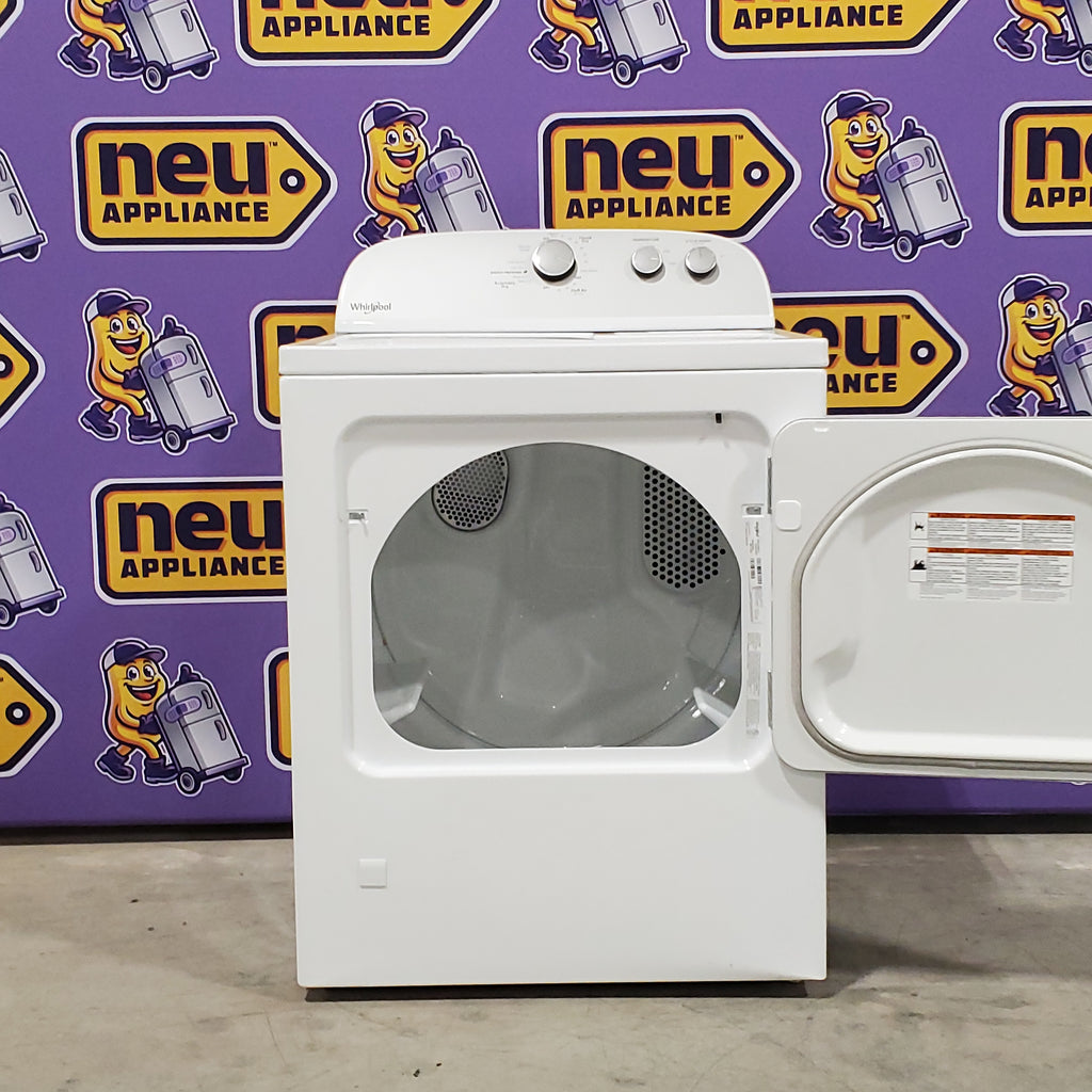 Pictures of Whirlpool White Vented Gas 7 Cu. Ft. Dryer with AutoDry and Reversible Door WGD4815EW - Scratch and Dent (Minor) - Neu Appliance Outlet - Discount Appliance Outlet in Austin, Tx
