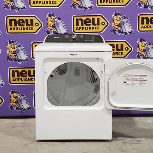 Pictures of Whirlpool White Electric 7.0 Cu. Ft. Dryer with Moisture Sensing and Steam Refresh Cycle WED6150PW - Scratch and Dent (Minor) - Neu Appliance Outlet - Discount Appliance Outlet in Austin, Tx