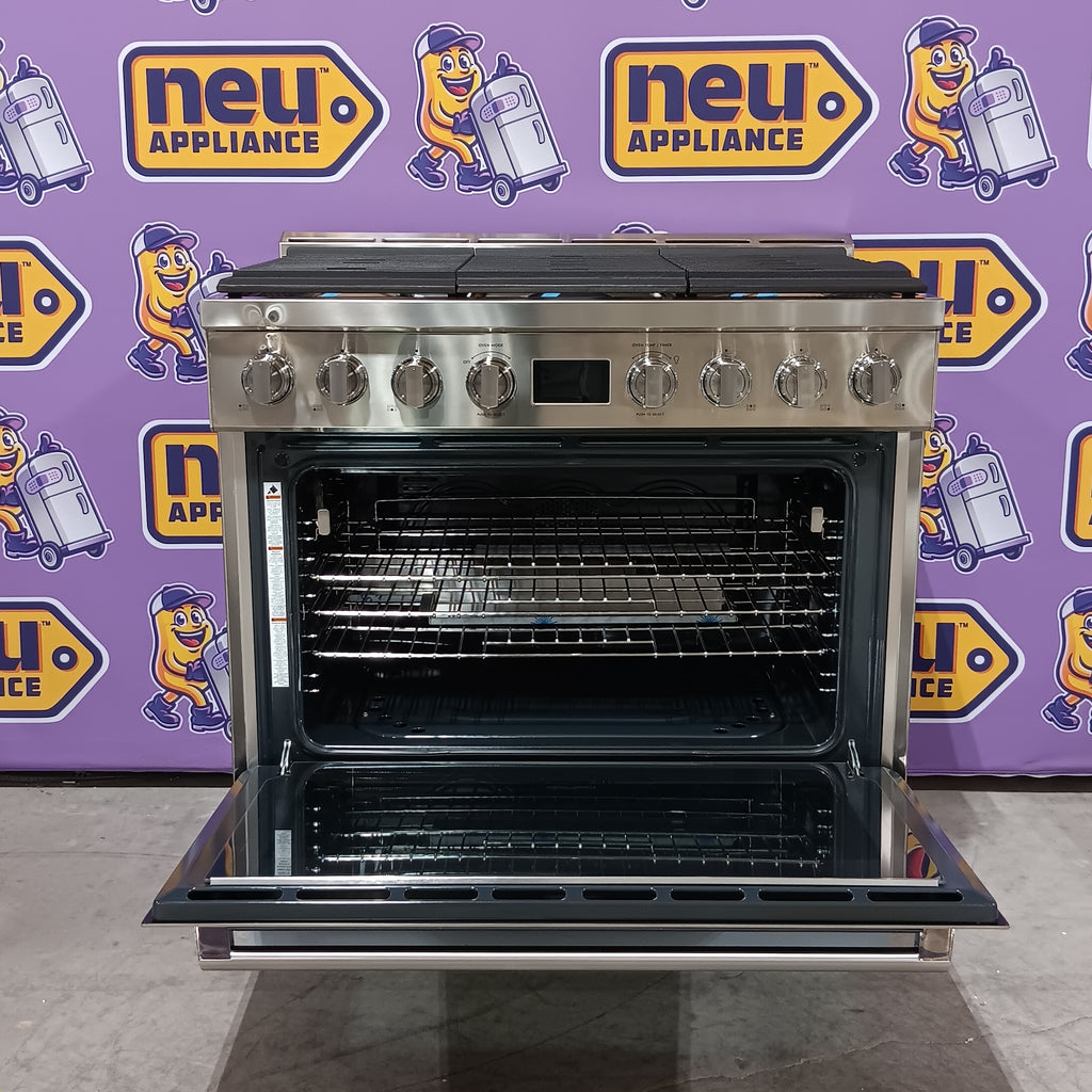 Pictures of Electrolux Front Control Freestanding Gas Range 20231SD232 - ECFG3668AS - Scratch & Dent (Minor) - Neu Appliance Outlet - Discount Appliance Outlet in Austin, Tx