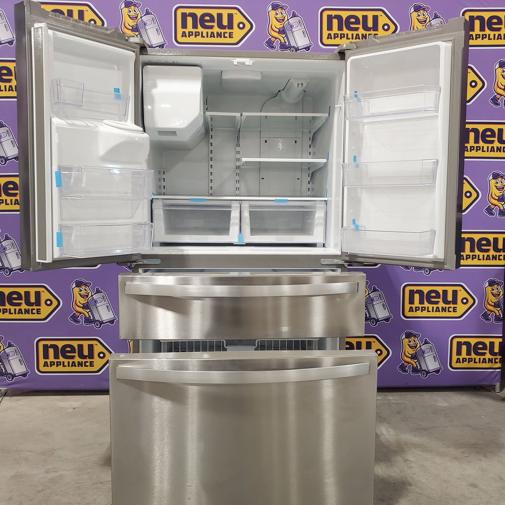 Whirlpool French Door Bottom Mount Refrigerator in Fingerprint Resistant Stainless Steel 3SD782 - WRMF3636RZ - Open Box