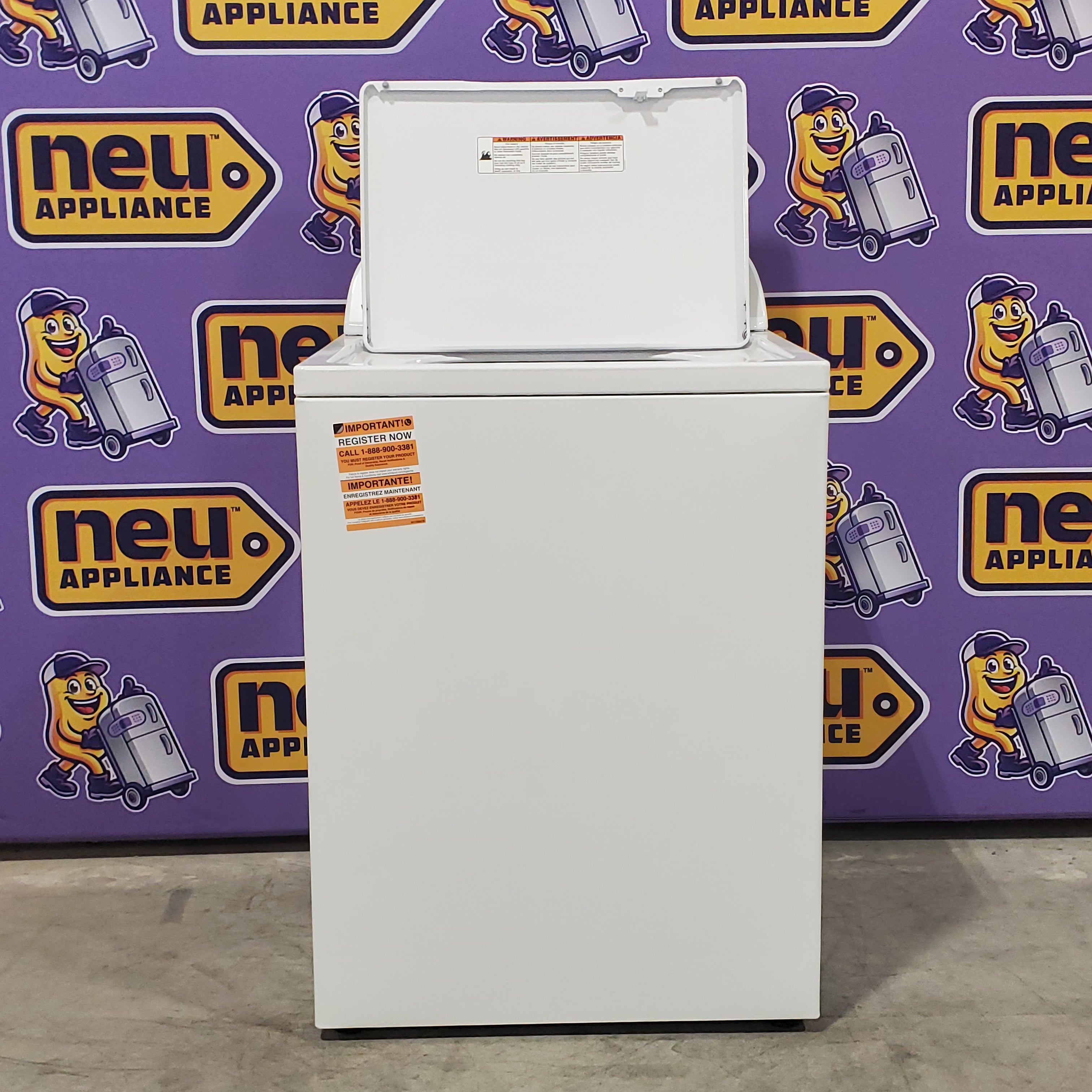 Neu Preferred HE Whirlpool 3.5 cu. ft. Agitator Top Load Washing