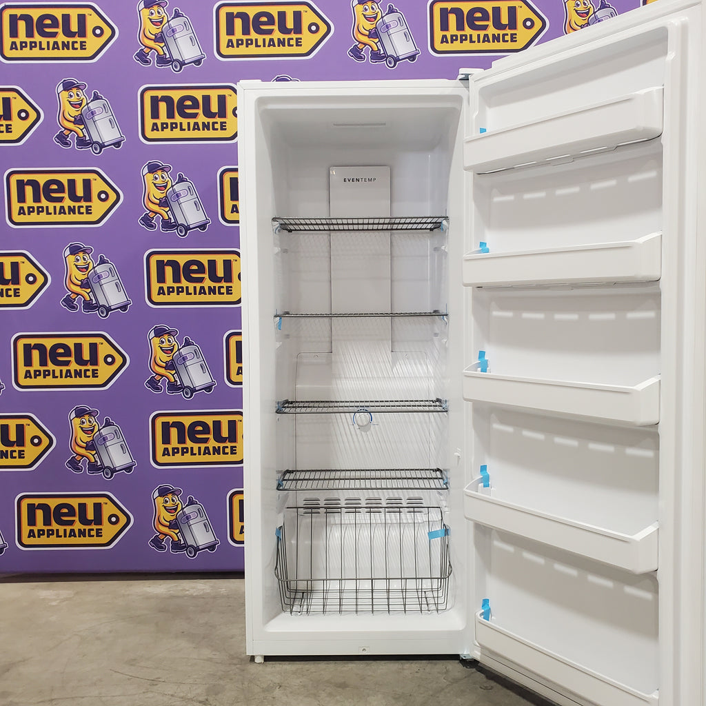 Pictures of Frigidaire 13 Cu. Ft. Garage Ready Upright Freezer with EvenTemp™ Cooling System FFFU13F2VW - Scratch & Dent (Moderate) - Neu Appliance Outlet - Discount Appliance Outlet in Austin, Tx