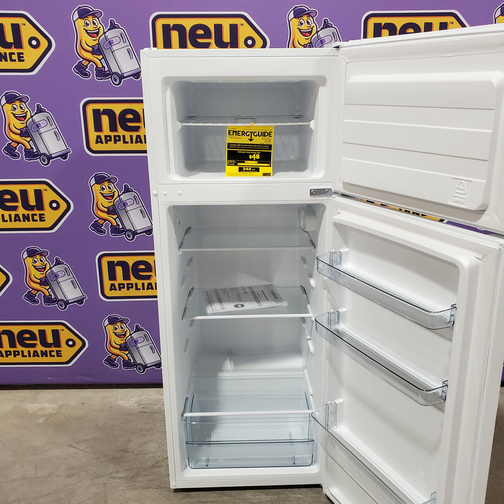 Pictures of Vissani 7.2 cu. ft. Top Freezer Refrigerator in White SA326 - MDTF7WHES4 - Scratch & Dent (Minor) - Neu Appliance Outlet - Discount Appliance Outlet in Austin, Tx