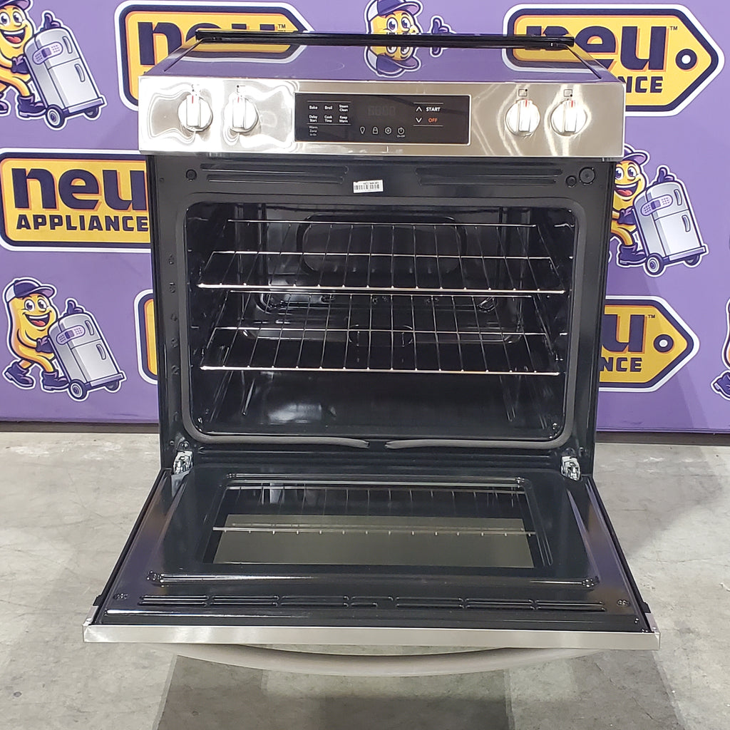 Frigidaire Stainless Steel Electric Range with Steam Clean and Even Bake Technology 17SD027 - FCFE3062AS - Scratch & Dent (Minor)
