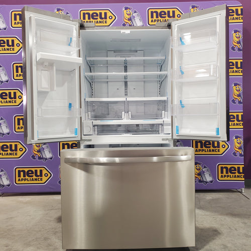 Pictures of Frigidaire 29 Cu. Ft. Standard-Depth French Door Refrigerator in Stainless Steel FRFN2813AF - Scratch & Dent (Major) - Neu Appliance Outlet - Discount Appliance Outlet in Austin, Tx