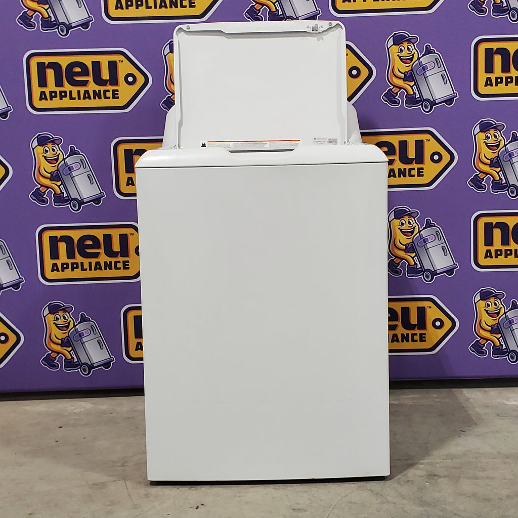 Pictures of GE White Top Load 4.2 Cu. Ft. Washer with Stainless Steel Basket and Dual Action Agitator GTW460ASJWW - Certified Refurbished - Neu Appliance Outlet - Discount Appliance Outlet in Austin, Tx