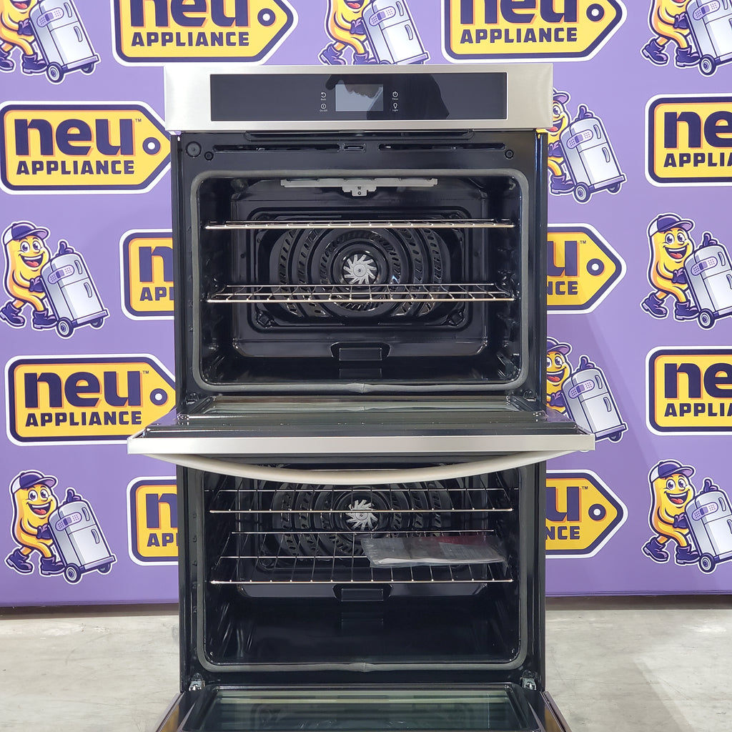 Pictures of Frigidaire 30" Double Electric Wall Oven with Fingerprint Resistant Stainless Steel and Self Cleaning FCWD302LAF - Open Box - Neu Appliance Outlet - Discount Appliance Outlet in Austin, Tx