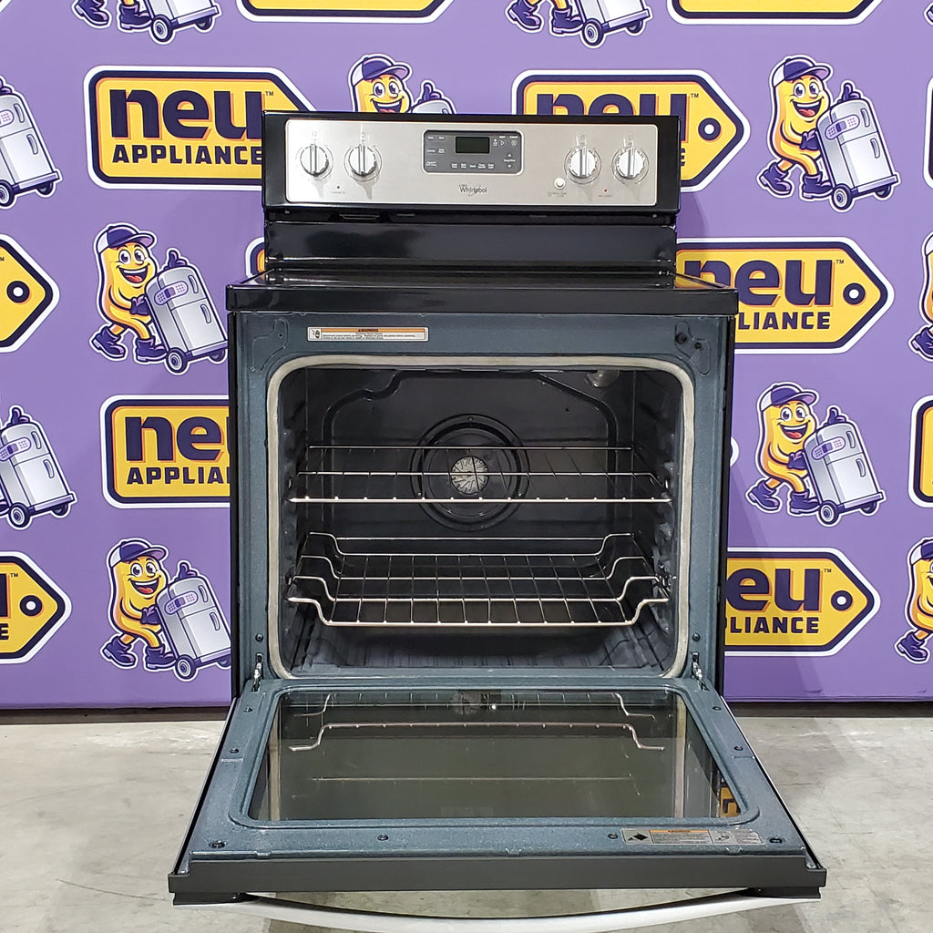 Pictures of Whirlpool 30-inch Freestanding Electric Range with 6.4 cu. ft. Convection in Stainless Steel WFE540H0ES - Certified Refurbished - Neu Appliance Outlet - Discount Appliance Outlet in Austin, Tx
