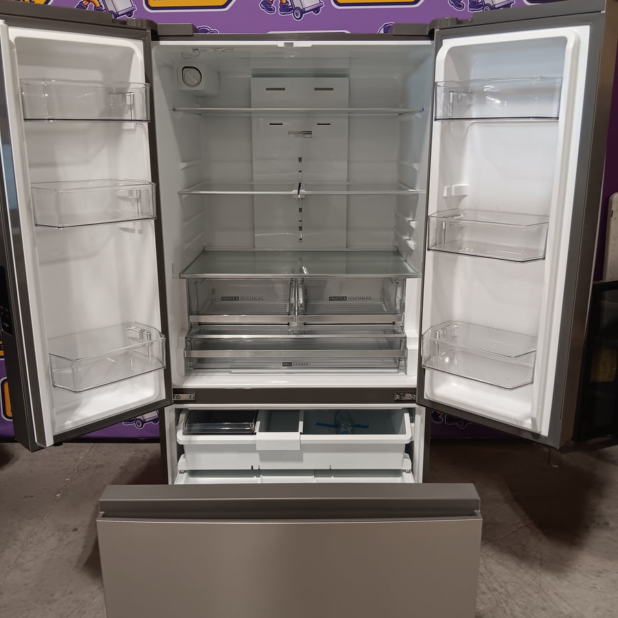Whirlpool French Door 31 Cu. Ft. Refrigerator with Total Coverage Cooling in Fingerprint Resistant Stainless Steel 22231SD310 - WRFF3136SZ - Scratch & Dent (Minor)