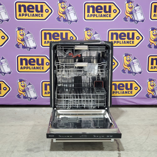 Pictures of KitchenAid 24 in. ENERGY STAR Top Control Dishwasher with FreeFlex Third Rack in PrintShield Stainless Steel KDTM404KPS - Scratch & Dent (Minor) - Neu Appliance Outlet - Discount Appliance Outlet in Austin, Tx