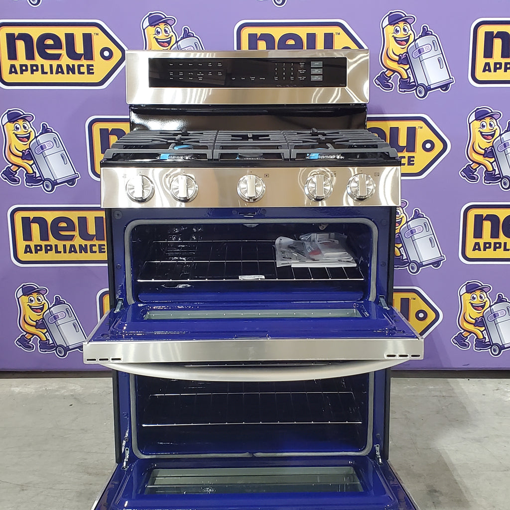 Pictures of LG 6.9 cu. ft. Smart Gas Double Oven Freestanding Range with ProBake Convection®, Air Fry & Air Sous Vide 21SD025 - LDGL6924S - Scratch & Dent (Minor) - Neu Appliance Outlet - Discount Appliance Outlet in Austin, Tx