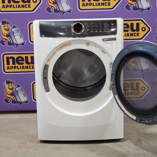 Pictures of ENERGY STAR Electrolux 8.0 cu. ft. Front Load Electric Dryer with Perfect Steam ELFE7637AW - Open Box - Neu Appliance Outlet - Discount Appliance Outlet in Austin, Tx