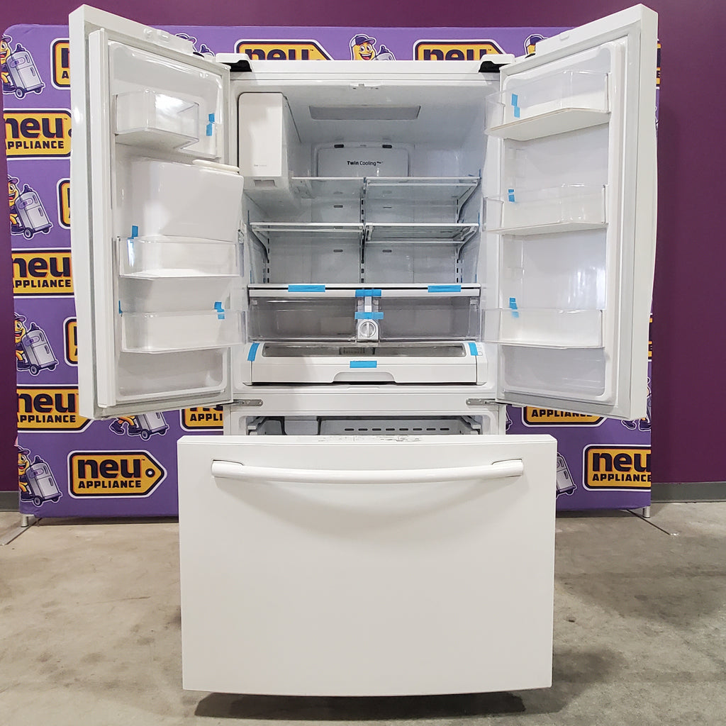 Pictures of Samsung French Door 25 Cu. Ft. Refrigerator with External Water and Ice Dispenser and Dual Ice Maker RF263TEAEWW - Certified Refurbished - Neu Appliance Outlet - Discount Appliance Outlet in Austin, Tx