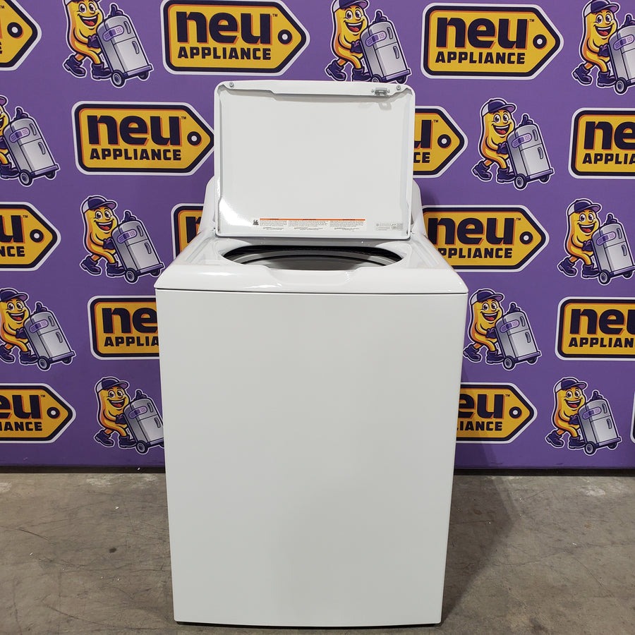 GE® 4.3 cu. ft. Capacity Washer with Stainless Steel Basket, Cold Plus and Water Level Control GE9905 - GTW385ASWWS - New in Box