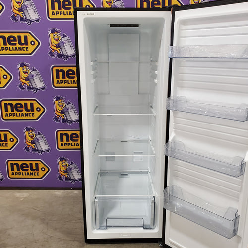 Vissani 24 in. 11 cu. ft. Convertible Auto Defrost Garage Ready Upright Freezer/Refrigerator in Stainless Steel, Energy Star 25139SD791 - VSF11US2A16 - Scratch & Dent (Minor)