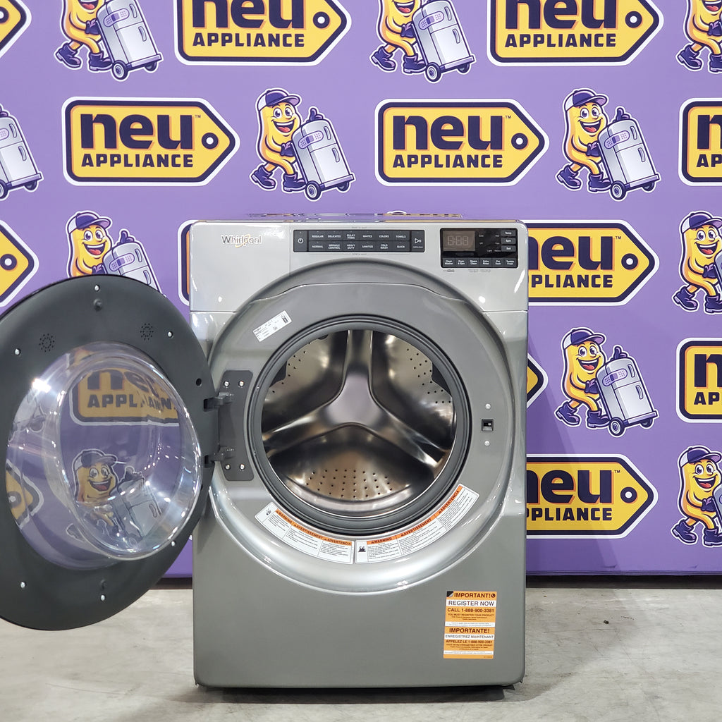 Pictures of Whirlpool 5.0 Cu. Ft. Front Load Washer with Quick Wash Cycle WFW6605MC - Open Box - Neu Appliance Outlet - Discount Appliance Outlet in Austin, Tx