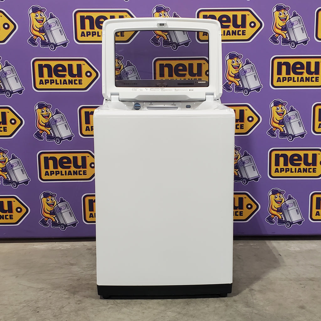 Pictures of Samsung Top Load 5.0 Cu. Ft. Washer with Super Speed in White 1CR04026 - WA50R5400AW - Certified Refurbished - Neu Appliance Outlet - Discount Appliance Outlet in Austin, Tx