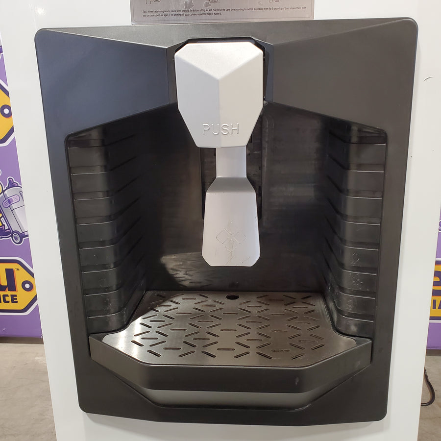 Hooure 22.2 in. Commercial Ice Maker 550 lbs./24 H Freestanding Ice Maker Full Size Cubes with 200 lbs.Storage AD156HD - Scratch & Dent (Minor)