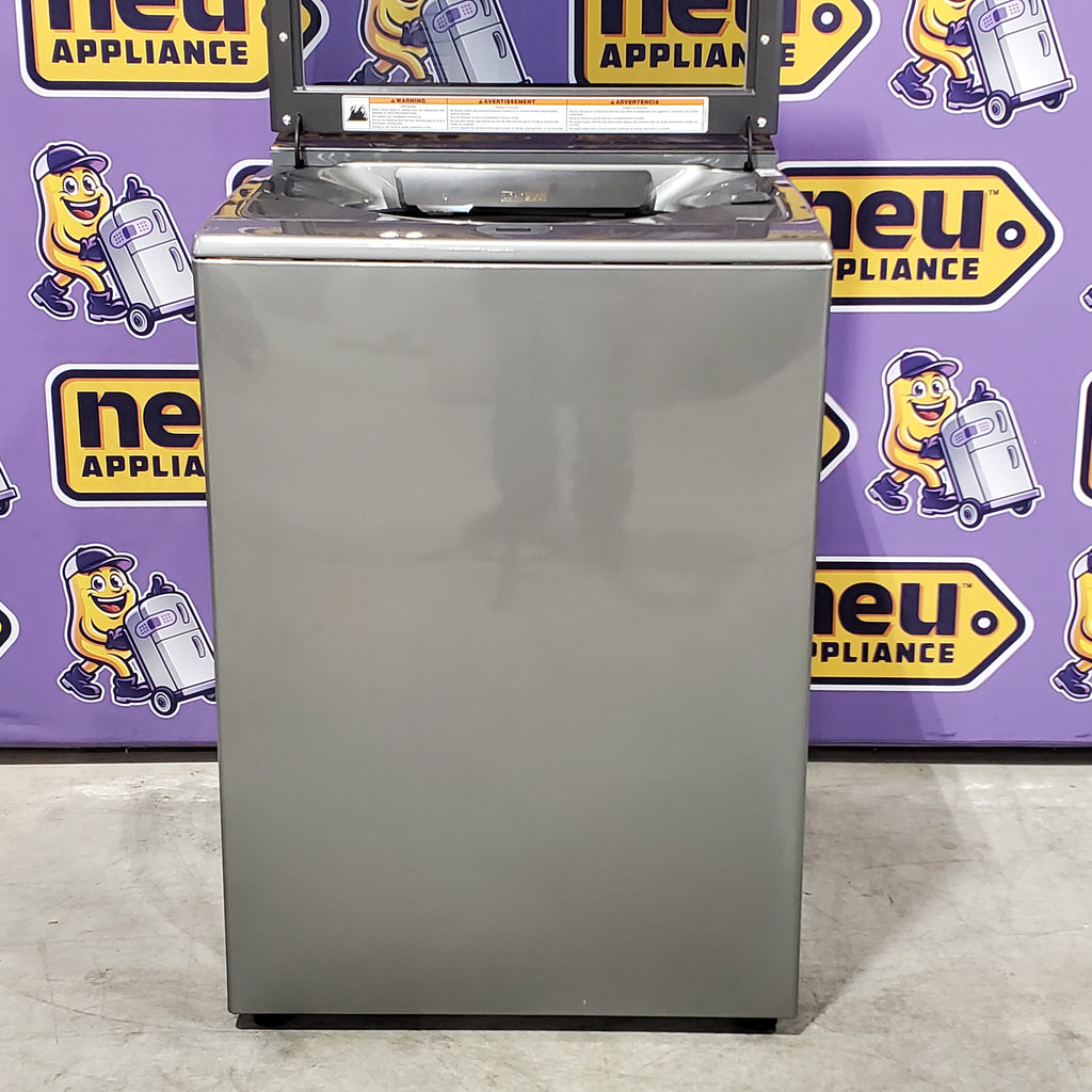 Pictures of Whirlpool Chrome Shadow 5.2 - 5.3 cu. ft. ENERGY STAR Top Load Washer with 2 in 1 Removable Agitator and Load & Go™ Dispenser 6SD116 - WTW8127LC - Scratch & Dent (Minor) - Neu Appliance Outlet - Discount Appliance Outlet in Austin, Tx
